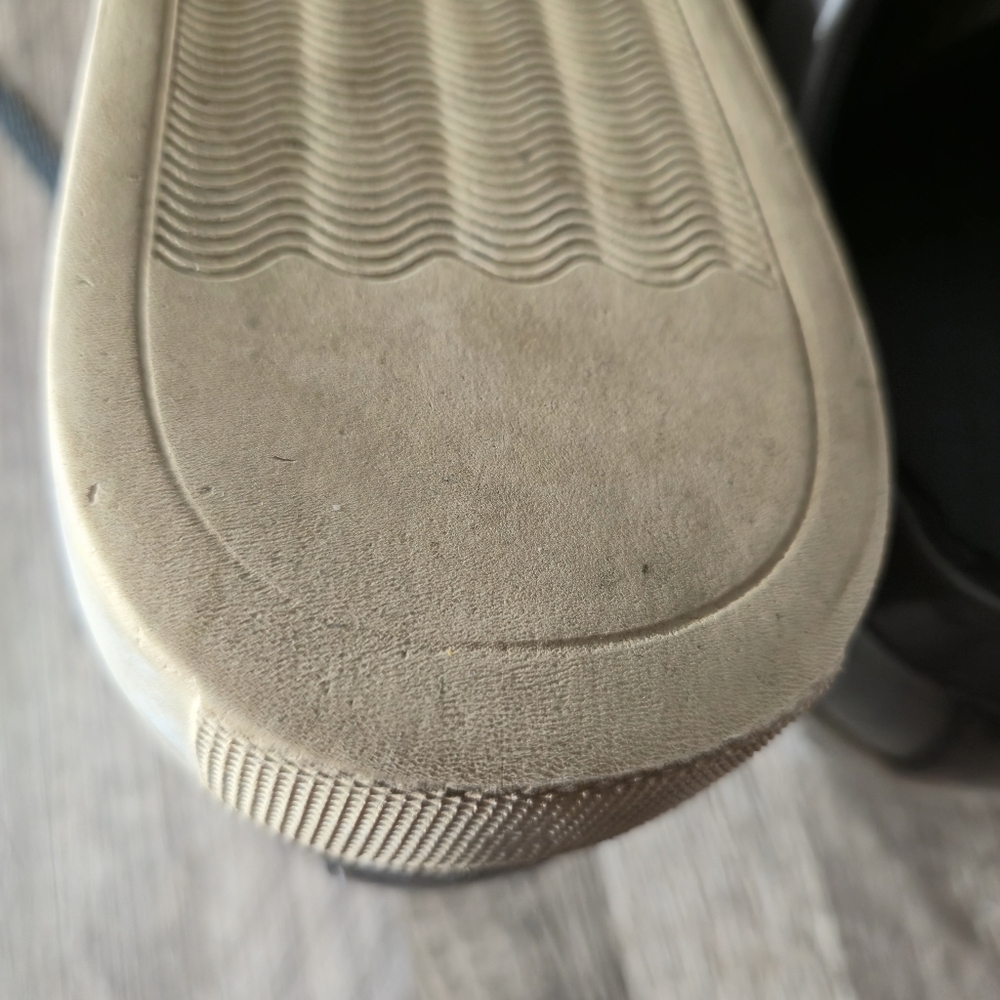 Brother Frère Grey Leather Low Top Sneaker 42 US 9 Made in Portugal Quiet Luxury - Picture 12 of 15
